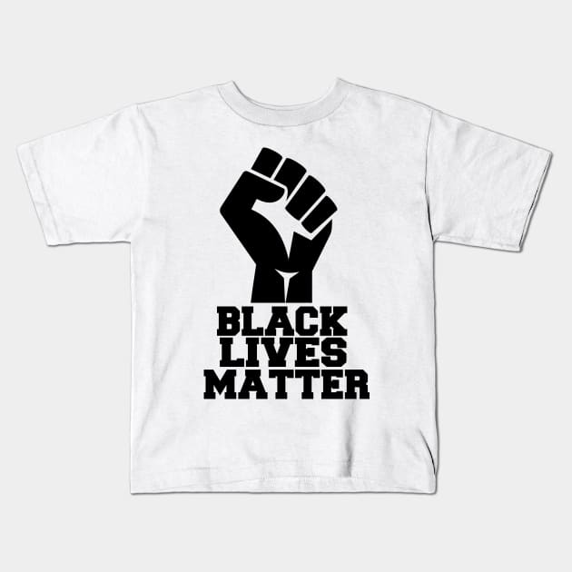 Black live matter Kids T-Shirt by zebra13